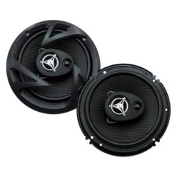 Power Acoustik® EF-653 – Edge Series 6-1/2″ 3-Way 400W 4 Ohm Coaxial Speakers