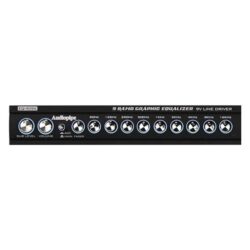 Audiopipe® EQ909X – 9-Band Graphic Audio Equalizer