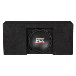 MTX Audio® F-150C-09A – ThunderForm Series 10″ 500W 4 Ohm Single Downward-Firing Sealed Powered Enclosed Subwoofer