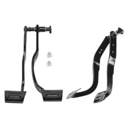 Goodmark® GMK4012915691S – Swing Mount Brake and Clutch Pedal Set