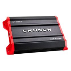 Crunch® GP-1500.4 – Ground Pounder 1500W 4-Channel Class AB Amplifier