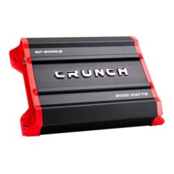 Crunch® GP-2000.2 – Ground Pounder 2000W 2-Channel Class AB Amplifier