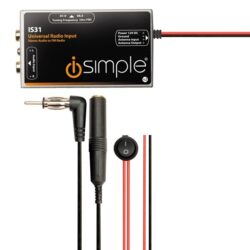 iSimple® IS31 – RadioMod FM Modulator with RCA Inputs