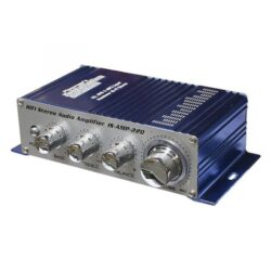 Nippon America® ISAMP220 – 20W 2-Channel Class AB Mini Amplifier