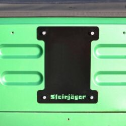 Steinjager® J0043675 – Black Spare Tire Carrier Delete Plate