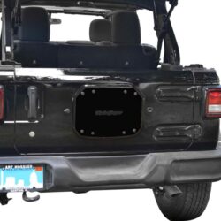 Steinjager® J0048210 – Black Spare Tire Carrier Delete Plate