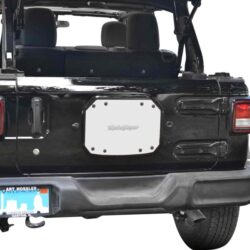 Steinjager® J0048223 – Cloud White Spare Tire Carrier Delete Plate