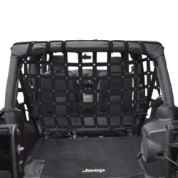 Dirtydog 4×4® J4PC07R3BK – Black Full Coverage Pet/Cargo Divider