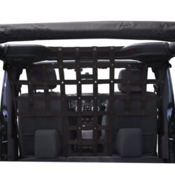 Dirtydog 4×4® J4PD07F1BK – Black Cross-Style Coverage Pet/Cargo Divider