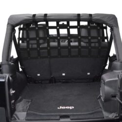 Dirtydog 4×4® J4PD07R1BK – Black Half Coverage Pet/Cargo Divider