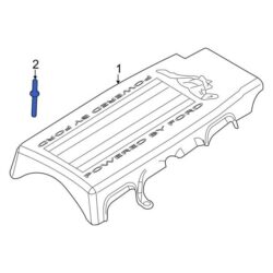 Ford OE W713564S437 – Engine Cover Stud