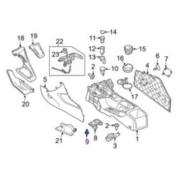 Ford OE W506943S424 – Radio Screw