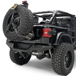 Fab Fours® JL2070-B – Slant Back Raw Tire Carrier