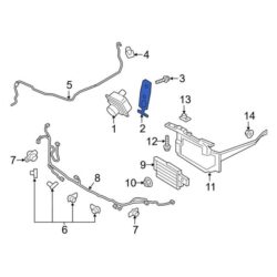 Lincoln OE GD9Z8C324A – Collision Avoidance Camera Bracket