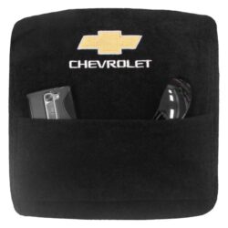 Seat Armour® KACHVBS19-24 – Black Cotton/Terry Velour Console Cover