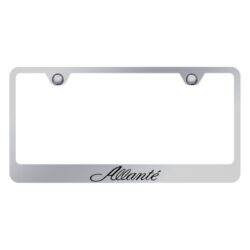 Autogold® – Chrome License Plate Frame with Laser Etched Allante Logo