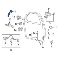 Ford OE AL3Z14A626AA – Front Keyless Entry Keypad