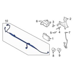 Ford OE JL3Z15K867C – Front Parking Aid System Wiring Harness