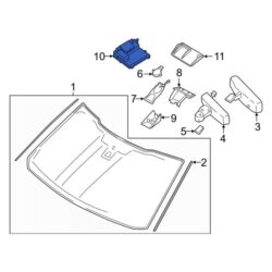 Ford OE KL3Z19G490A – Front Lane Departure System Camera