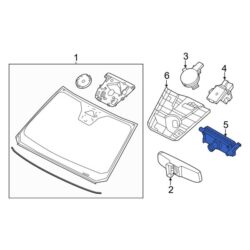 Ford OE ML3Z19H406A – Front Lane Departure System Camera