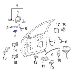 Ford OE FOVY14A667A – Keyless Entry Keypad Clip