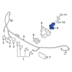 Ford OE GB5Z19G490D – Front Collision Avoidance Camera