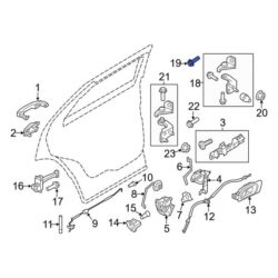 Ford OE W505444S439 – Bumper Face Bar Bolt