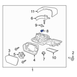 Ford OE GD9Z19G490M – Front Lane Departure System Camera