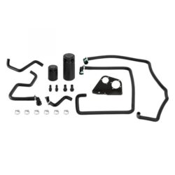 Mishimoto® MMBCC-F35T-17SBE – Baffled Oil Catch Can