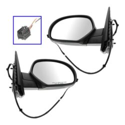 TRQ® – Power Heated Manual-Foldaway Side View Mirror