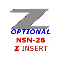 Remin® NSN-28-RCF – Real Carbon Fiber “Z” Insert Upgrade Trim (1 Pc)