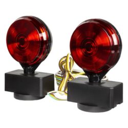 Pilot® NV-5041 – Red Round Magnet Mount Tow Light Kit