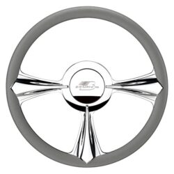 Billet Specialties® – 3-Spoke Profile Series Stiletto Style Steering Wheel