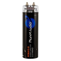 Planet Audio® PCBLK2.0 – 2.0 Farad Power Capacitor with Display & Status Indicator