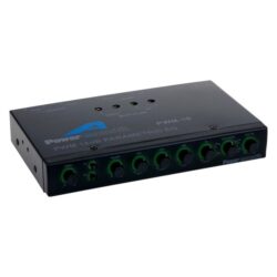 Power Acoustik® PWM-19 – 4-Band Parametric Audio Equalizer with Subwoofer Control and Pulse Width Modulated Power Supply