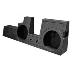 QPower® QBFORD09F350212 – QBomb Series 12″ 2-Hole Forward-Firing Ported Subwoofer Enclosure