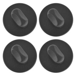 DIY Solutions® RES01206 – Black Plastic Lower Floor Mat Retainers