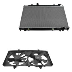 TRQ® – Radiator and Cooling Fan Kit