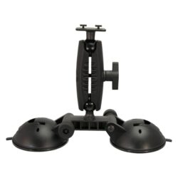 Arkon® RM2X802T – Robust Double Dual-T Compatible Windshield Suction Cup Mount