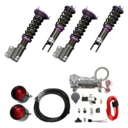 D2 Racing® – RS Series Coilover Kit with Gold Tankless Control System