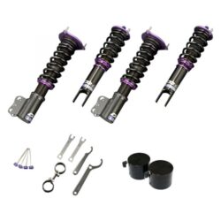 D2 Racing® – RS Series Coilover Kit with VERA V-ACK Air Caps