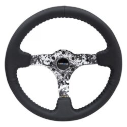 NRG Innovations® – 3-Spoke Reinforced Hydro Dipped Digital Camo Reinforced Steering Wheel