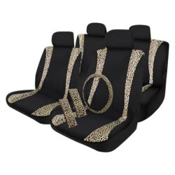 Pilot® SC-5020 – Leopard Low Back Seat Cover Combo Kit