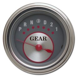 Classic Instruments® – Silver Series 2-1/8″ Gear Position Indicator