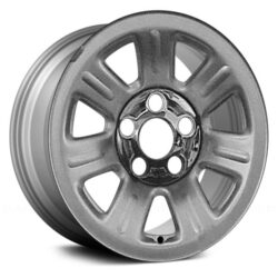 Replace® STLFC031U20 – 7 I-Spoke Silver 15×7 Steel Factory Wheel – Remanufactured