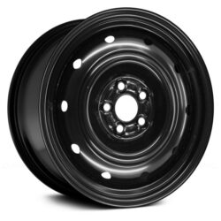 Replace® STLSV084U45 – 10-Hole Black 16×6.5 Steel Factory Wheel – Remanufactured