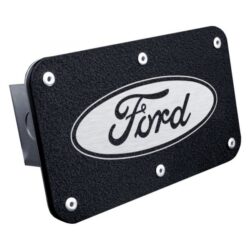 Autogold® – Class 3 Hitch Cover with Ford Logo for 2″ Receivers