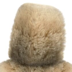 Superlamb® 806001GD – Tailor-Made Sheepskin Gold Headrest Covers