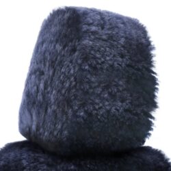 Superlamb® 806001NV – Tailor-Made Sheepskin Navy Headrest Covers