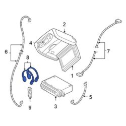 Chrysler OE 4685936AE – Headphones